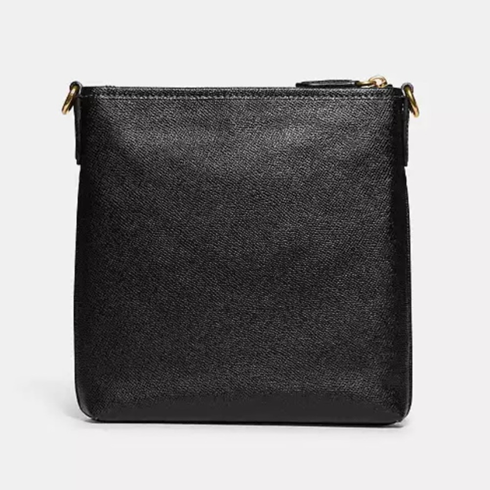 COACH Kitt Messenger Crossbody Bag in Black - Picture 3 of 10